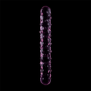 Nebula series by ibiza - modello 15 dildo in vetro borosilicato rosa 18.5 cm -o- 3 cm