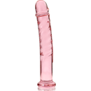 Nebula series by ibiza - modello 16 dildo in vetro borosilicato rosa 18.5 cm -o- 3 cm