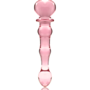 Nebula series by ibiza - modello 21 dildo in vetro borosilicato rosa 20.5 cm -o- 3.5 cm