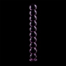Nebula series by ibiza - modello 22 dildo in vetro borosilicato rosa 21.5 cm -o- 2.5 cm