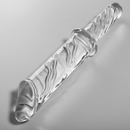 Nebula series by ibiza - modello 24 dildo in vetro borosilicato trasparente 28.5 cm -o- 5 cm
