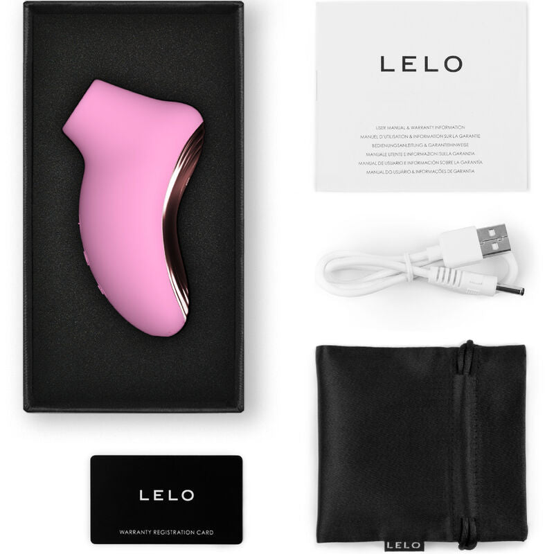 Lelo - sona 2 massaggiatore sonic per clitoride da viaggio rosa