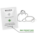 Bruma - gel scorrevole all''olio di semi di sativa gusto cannabis riscaldante 6 ml