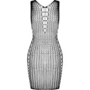 Passion - bs097 bodystocking negro talla unica