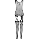 Passion - bs099 bodystocking negro talla unica