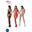 Passion - bs100 bodystocking blanco talla unica