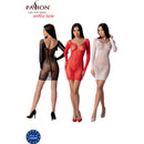 Passion - bs101 bodystocking negro talla unica
