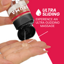 Bruma - olio da massaggio premium effetto calore sapore fragola 3 in 1 - 100 ml