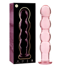 Nebula series by ibiza - modello 10 dildo in vetro borosilicato rosa 16.5 cm -o- 3.5 cm