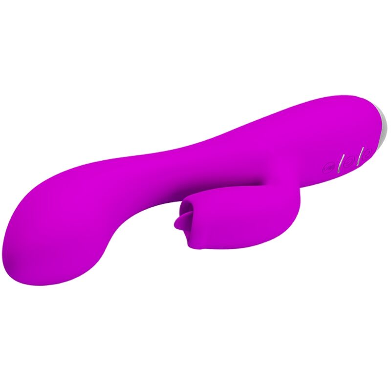 Pretty love - vibratore ricaricabile gloria rabbit-viola impermeabile-2