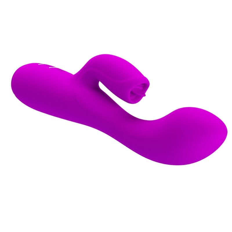 Pretty love - vibratore ricaricabile gloria rabbit-viola impermeabile-3