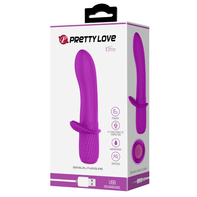 Pretty love - vibratore ricaricabile troy viola-6