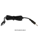 Pretty love - vibratore di lusso nero ricaricabile placcato in oro-4