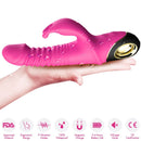 Armony - vibratore zing dildo coniglio fucsia-3