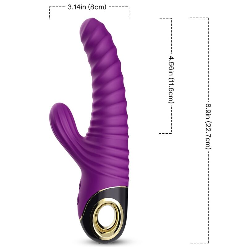 Armony - vibratore eternity in silicone viola