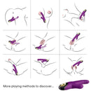 Armony - vibratore eternity in silicone viola-1