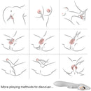 Armony - vibratore elk rabbit curvo rosso-2