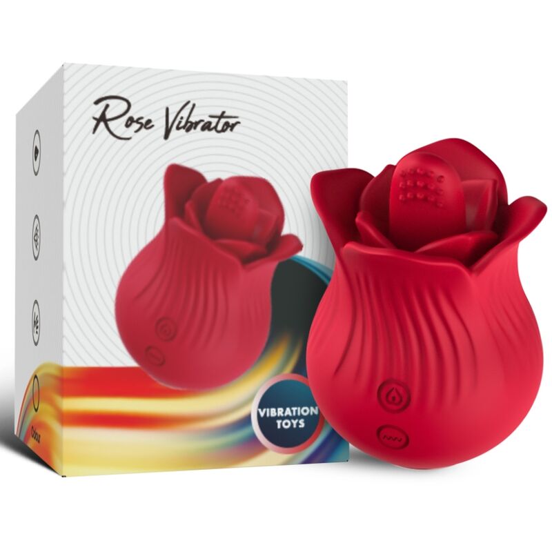 Armony - vibratore e stimolatore rosa rosso-4