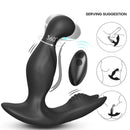 Armony - bat king vibratore rotatore anale della prostata telecomando nero