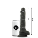 Cock miller - cocksil articolabile in silicone densit nero 19,5 cm