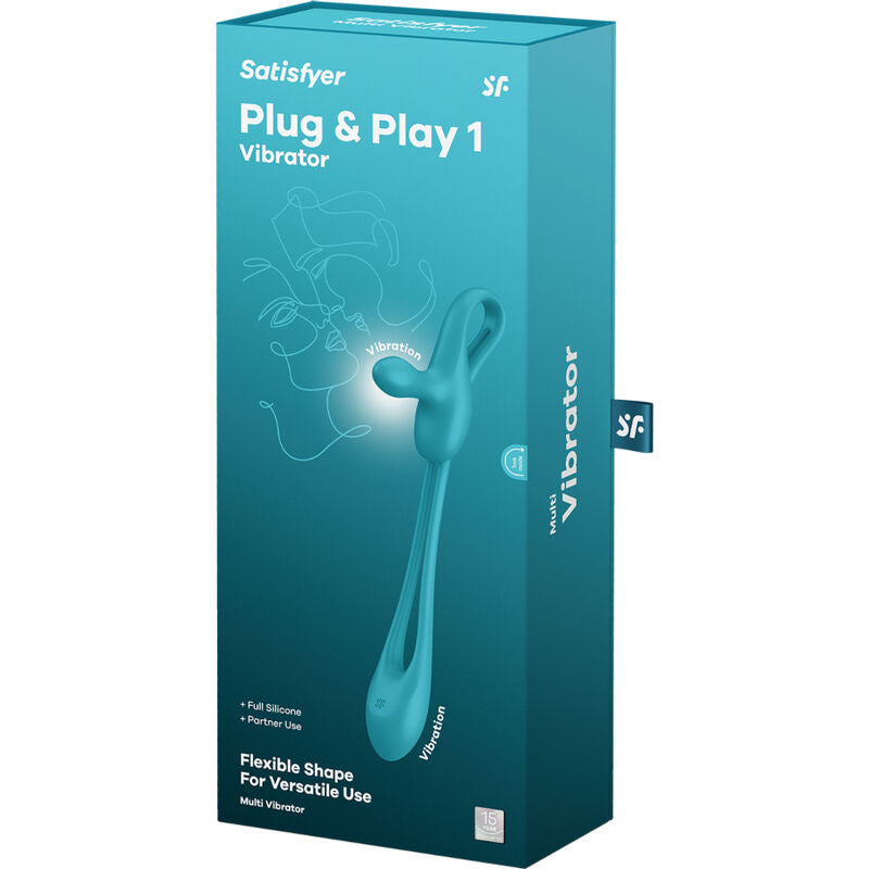 Satisfyer - plug & play 1 multivibratore flessibile-5