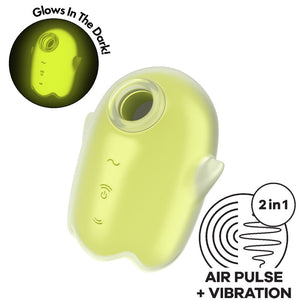 Succhia Clitoride Satisfyer Glowing Ghost Oro