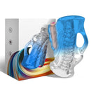 Armony - dito masturbatore e vibratore blu gradiente-3