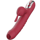 Armony - vibratore e succhiatore con lingua stimolante bordeaux