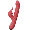 Armony - vibratore e succhiatore con lingua stimolante bordeaux