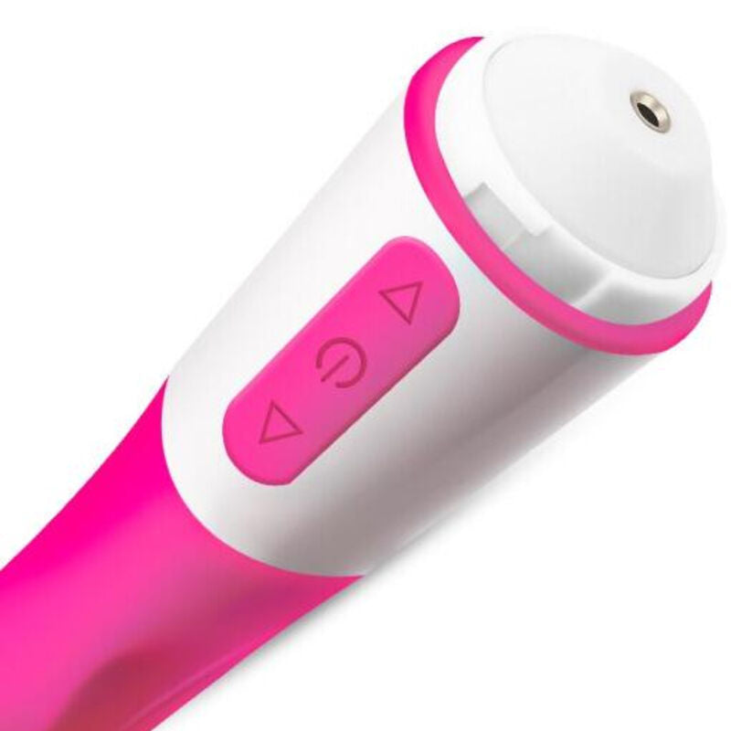 Armony - vibratore happy e stimolatore fucsia ricaricabile