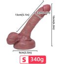 Armony - dildo realistico in silicone liquido 13 cm