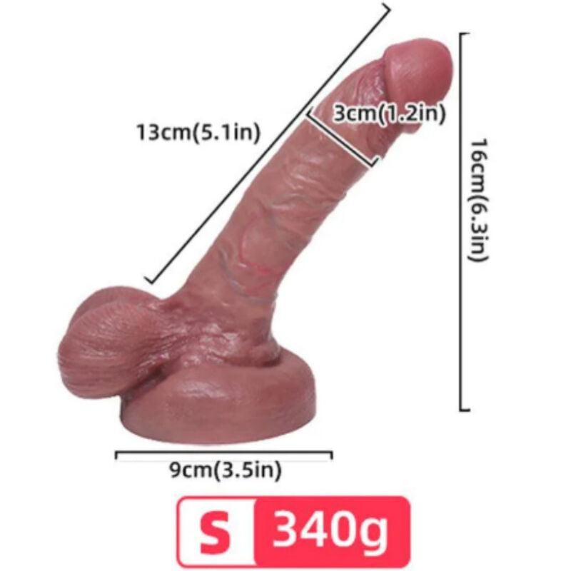 Armony - dildo realistico in silicone liquido 13 cm