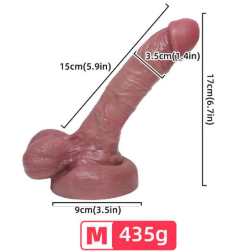 Armony - dildo realistico in silicone liquido 15 cm