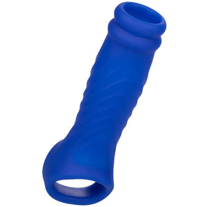 Calexotics - admiral copertura per pene wave in silicone liquido blu