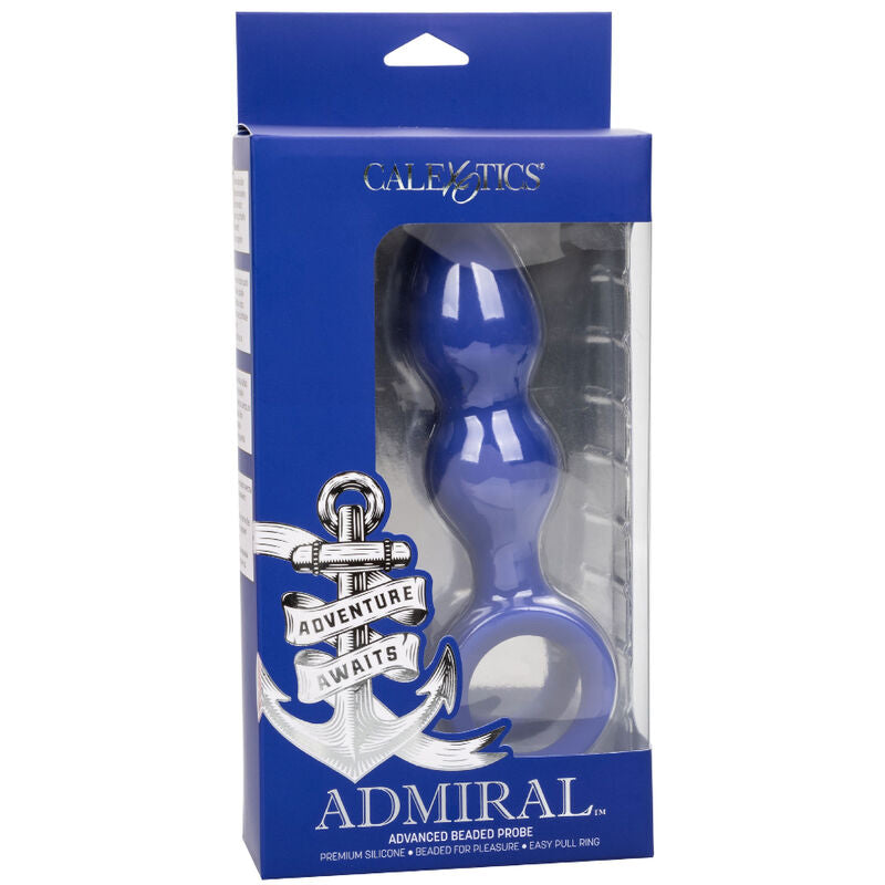 Admiral - plug anale avanzato blu-4
