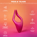 Durex - giocattolo multistimolatore ride & tease-1