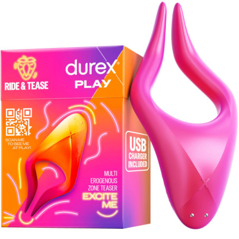 Durex - giocattolo multistimolatore ride & tease