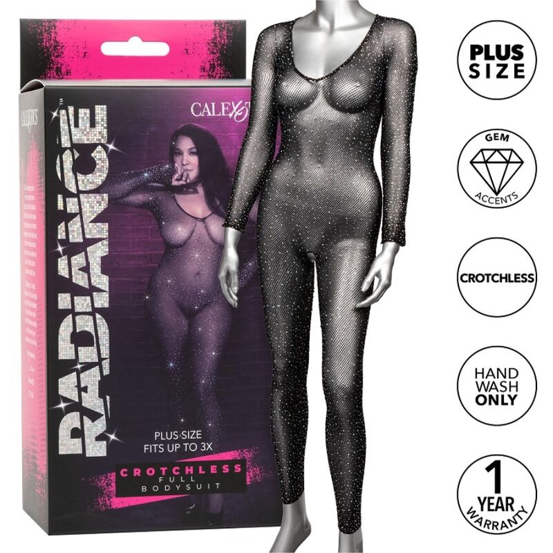 Calexotics - radiance body intero senza cavalletto rhine taglia plus
