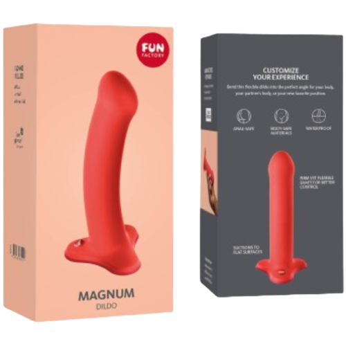 Fun factory - magnum dildo flashy corallo-3