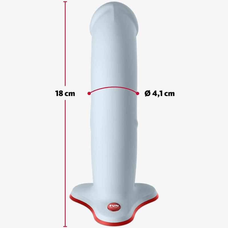 Fun factory - the boss dildo realistico blu dove-2