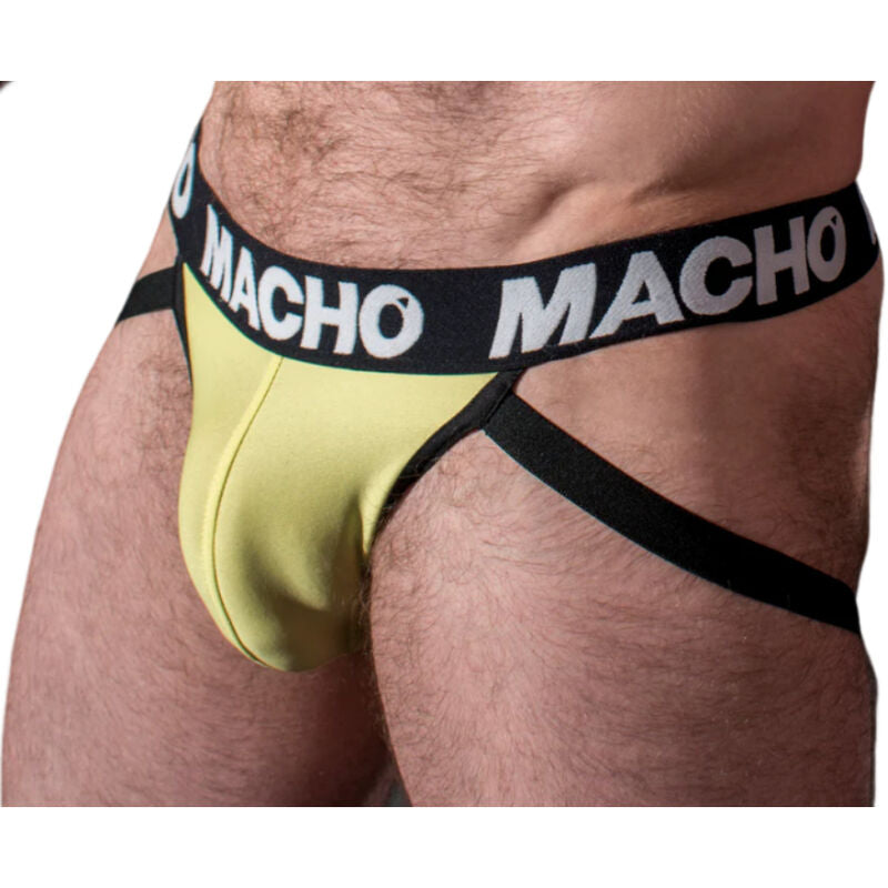 Macho - mx25a jock lycra giallo s-2