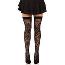 Leg avenue - rose selvatiche net stock nero