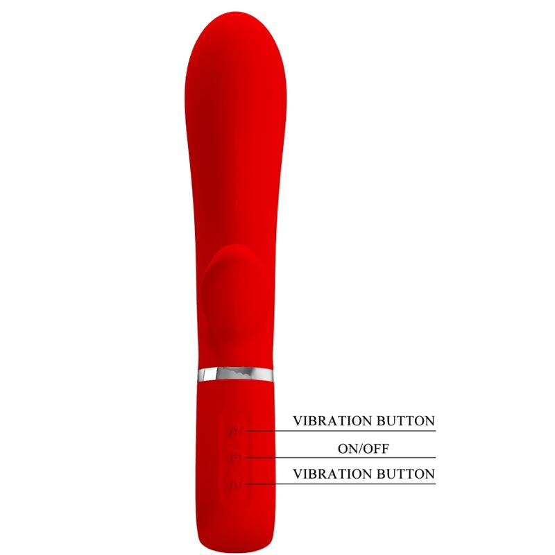 Pretty love - vibratore multifunzione g-spot thomas rosso-5