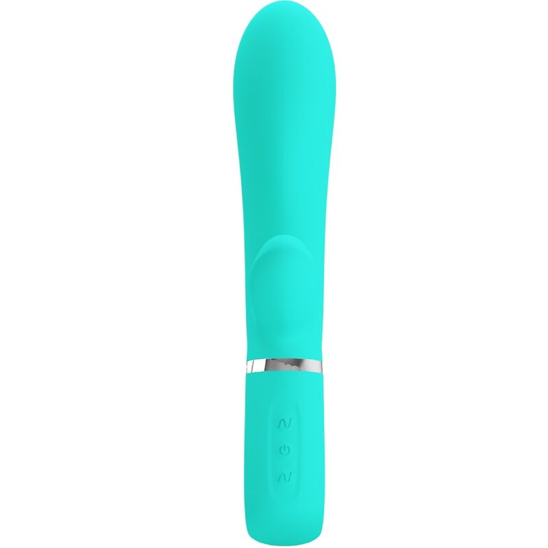 Pretty love - vibratore multifunzione g-spot thomas verde acqua-1