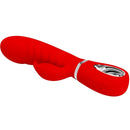 Pretty love - vibratore multifunzione g-spot prescott rosso-2