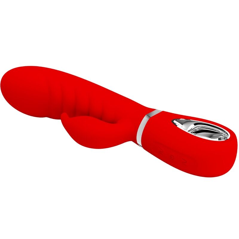 Pretty love - vibratore multifunzione g-spot prescott rosso-2