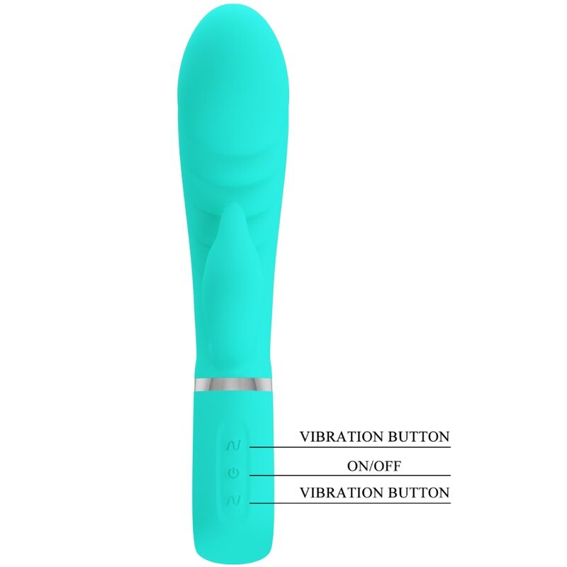 Pretty love - vibratore multifunzione g-spot prescott verde acqua-5