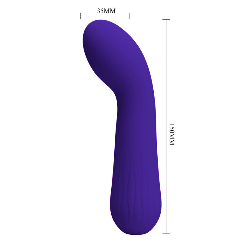 Pretty love - vibratore ricaricabile faun viola-4