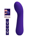 Pretty love - vibratore ricaricabile faun viola-6