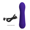 Pretty love - vibratore ricaricabile faun viola-7